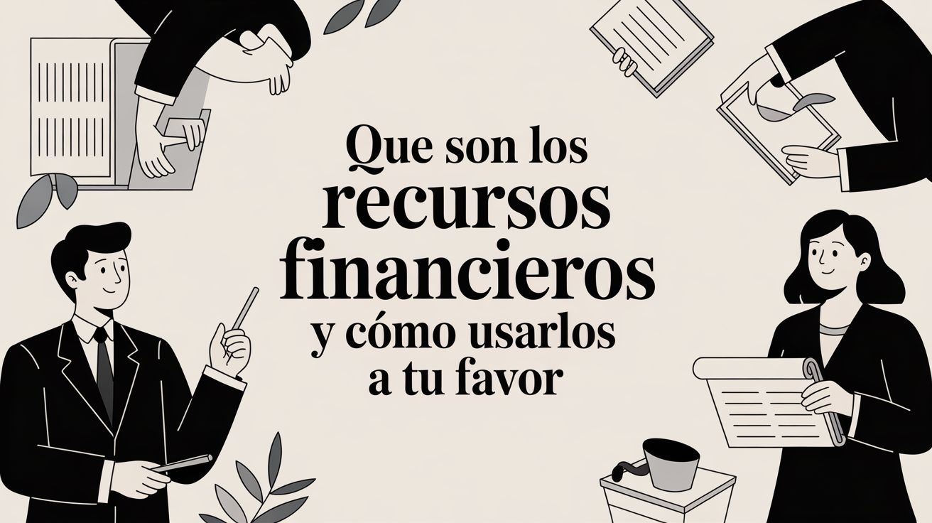 ¿Qué son los recursos financieros y cómo usarlos a tu favor?