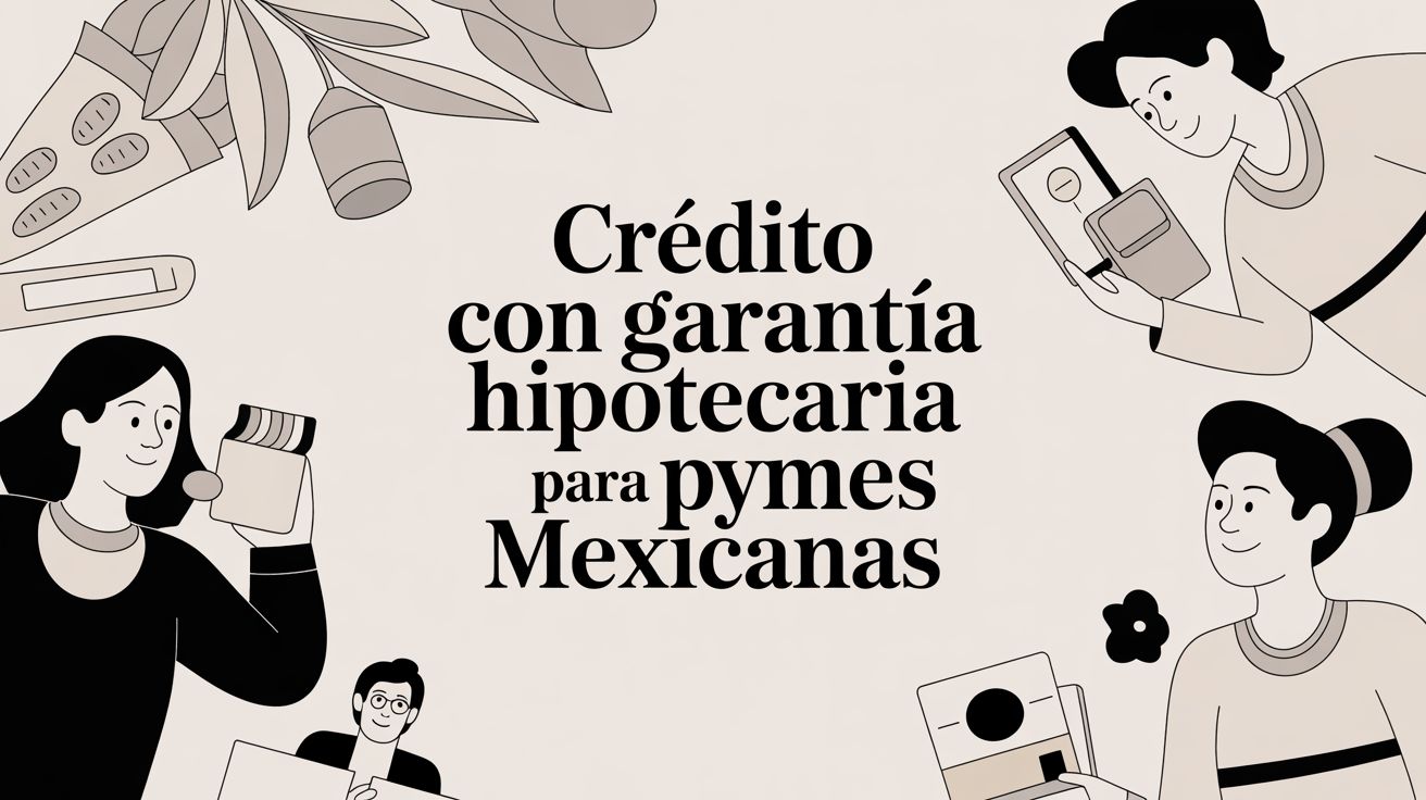 Cr&eacute;dito con garant&iacute;a hipotecaria para pymes mexicanas