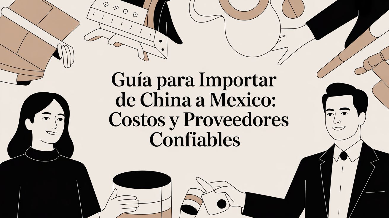 Gu&iacute;a para importar de china a mexico: costos y proveedores confiables