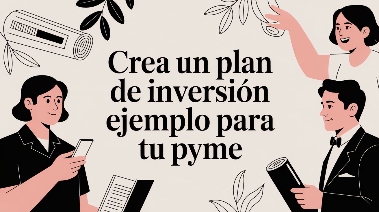 Crea un plan de inversi&oacute;n, ejemplo para tu PYME