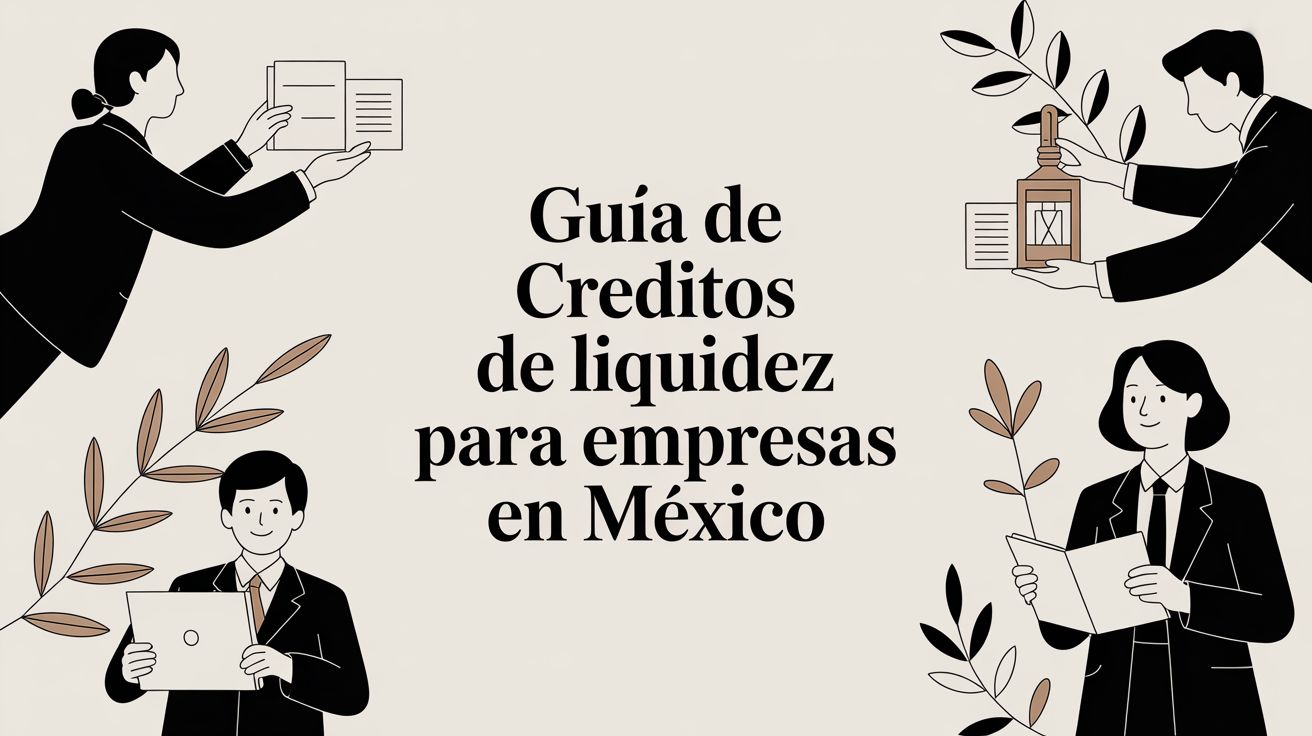 Gu&iacute;a de creditos de liquidez para empresas en M&eacute;xico